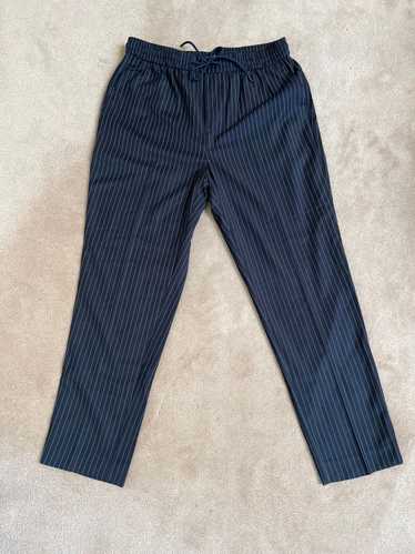 New Look New Look Black Pinstripe Casual Trousers