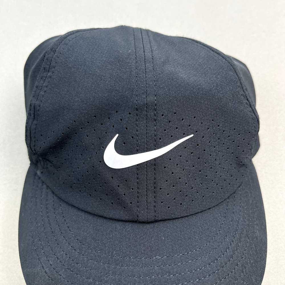Nike Nike Hat Cap Strapback Black Aerobill Herita… - image 3
