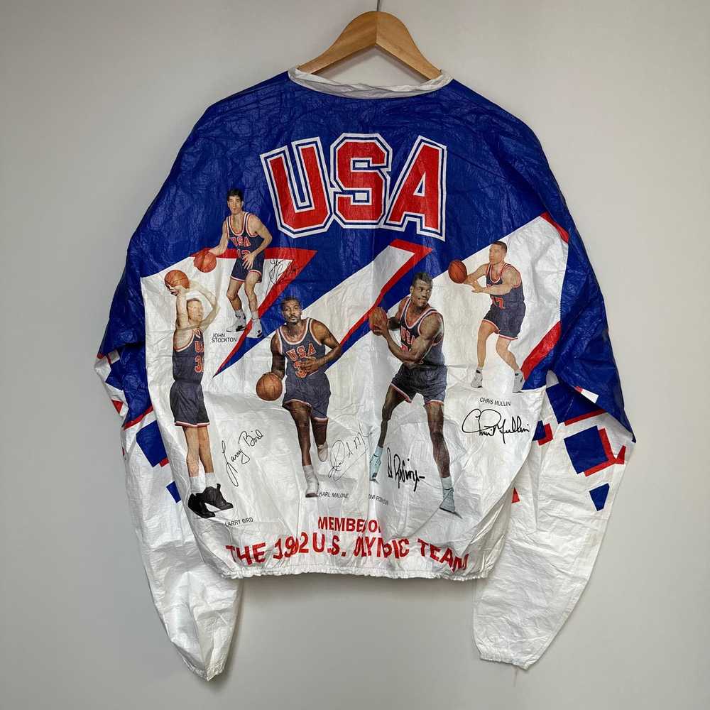 Vintage 1992 Kellogg's Olympics Basketball Jacket… - image 4