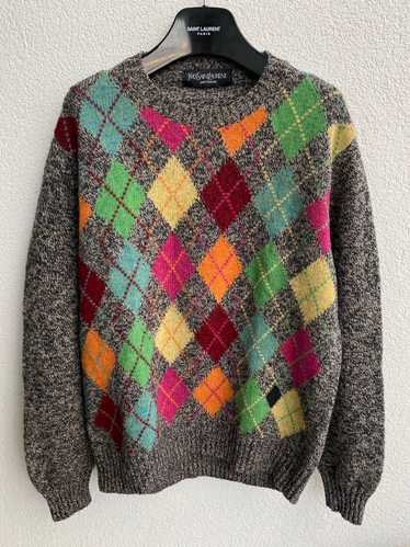 90s knit sweater yves saint laurent - Gem