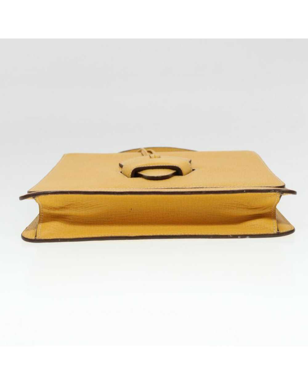 Loewe Yellow Leather Loewe Barcelona Hand Bag - A… - image 5