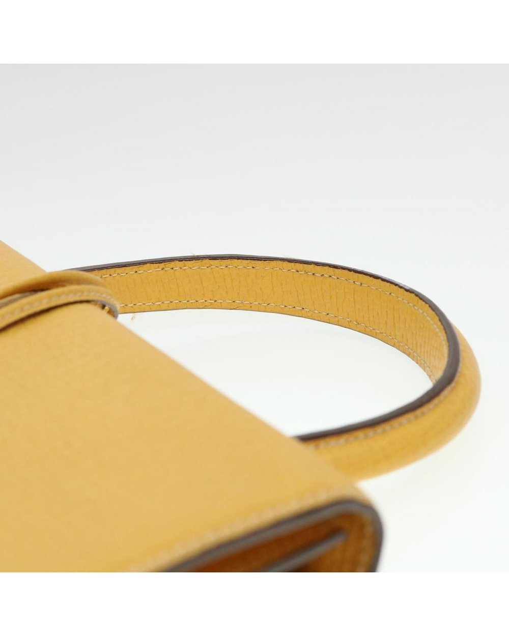 Loewe Yellow Leather Loewe Barcelona Hand Bag - A… - image 8