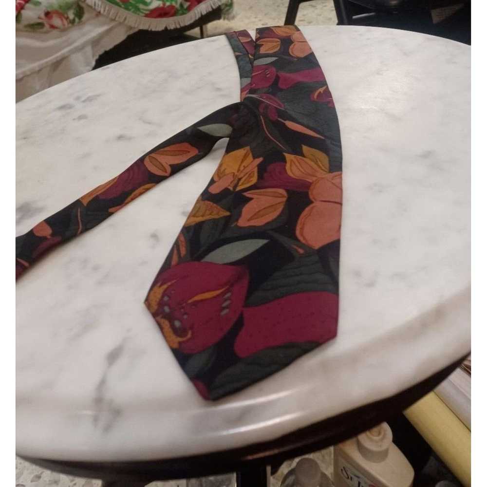 Streetwear Mens 100% Silk Tie Imported from Italy… - image 1