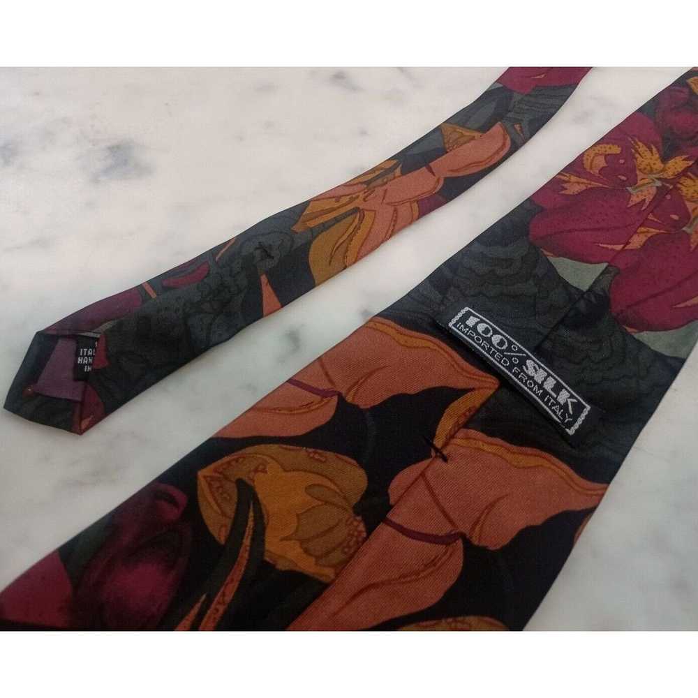 Streetwear Mens 100% Silk Tie Imported from Italy… - image 2