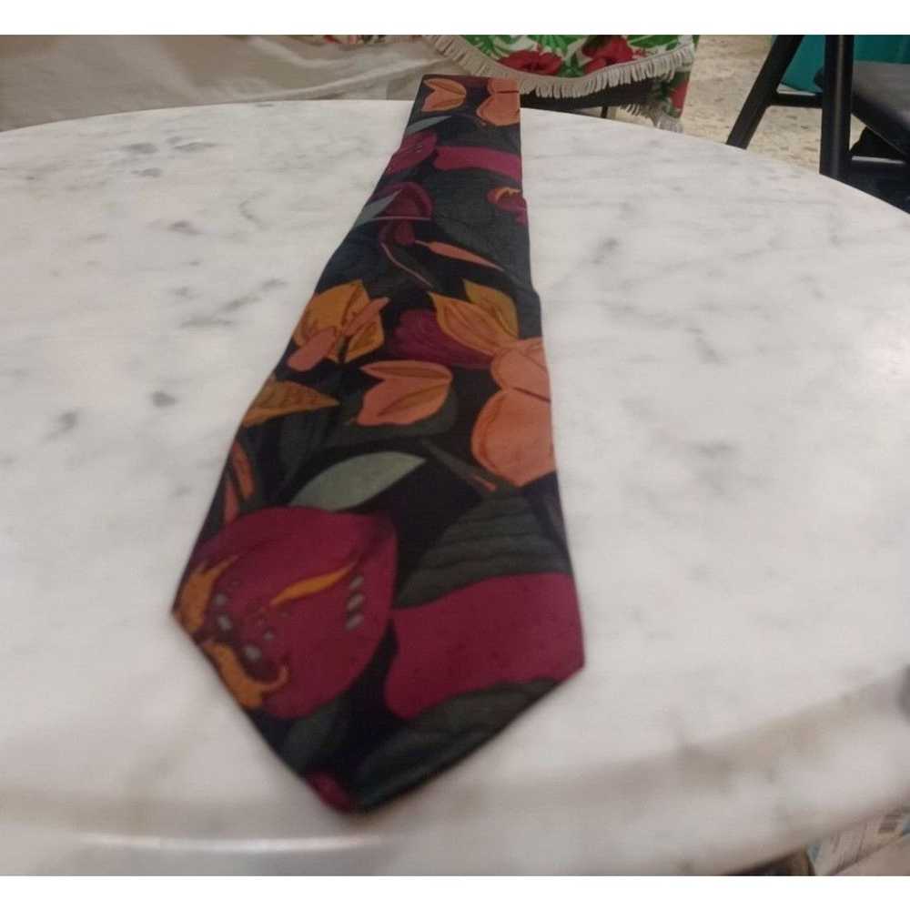 Streetwear Mens 100% Silk Tie Imported from Italy… - image 5