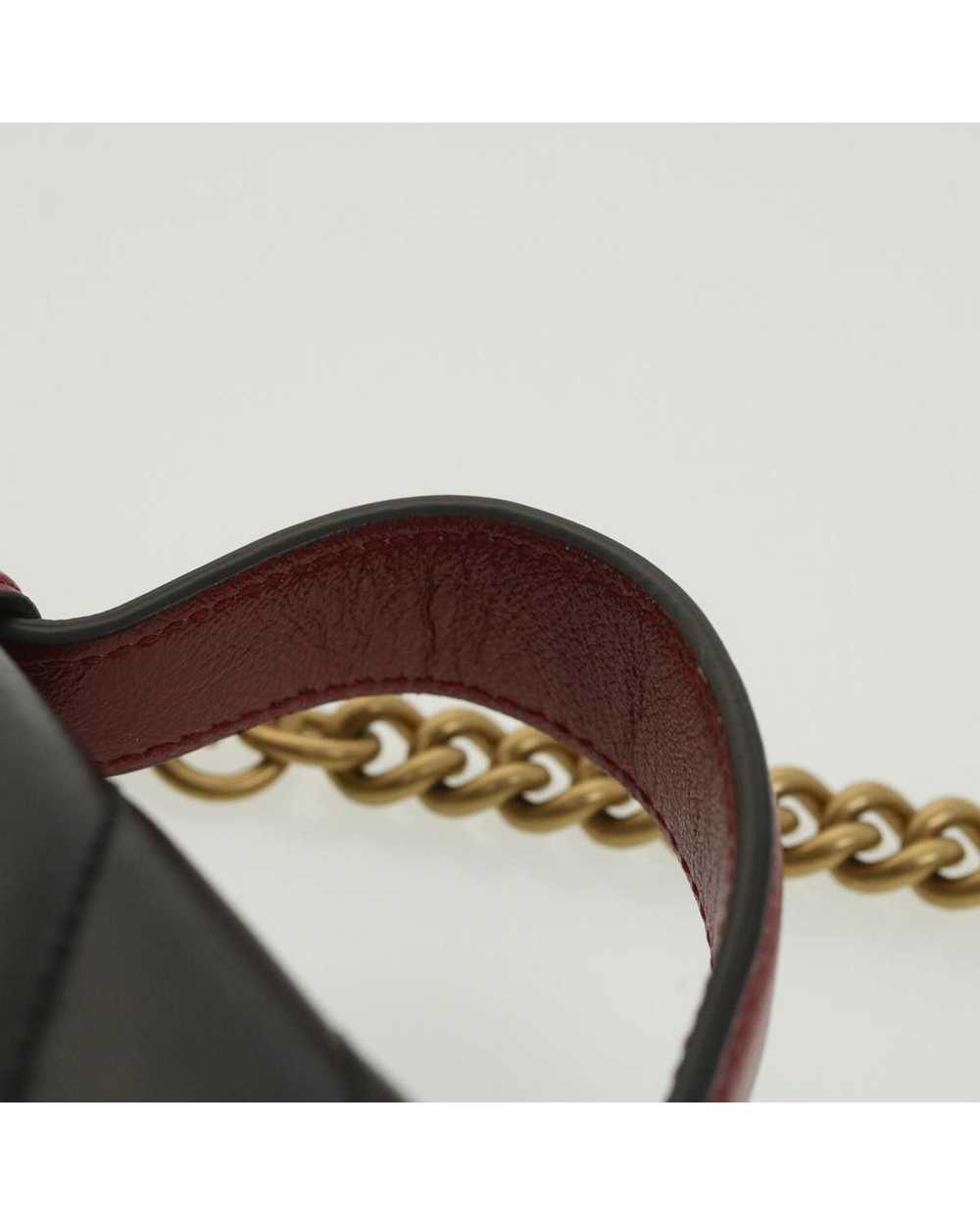 Gucci GG Marmont Hand Bag Leather 2way - image 7