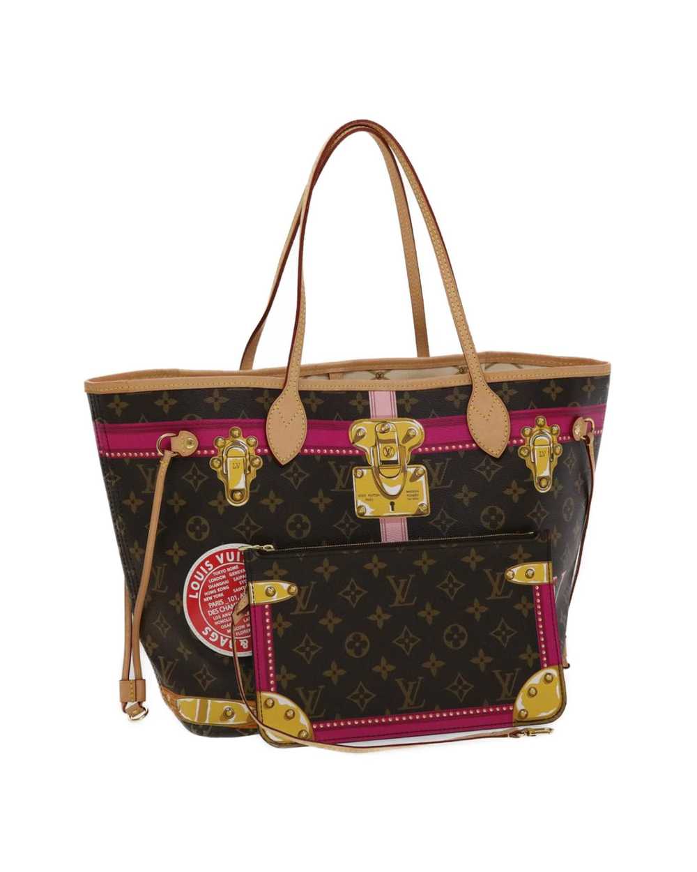 Louis Vuitton Monogram Summer Trunk Neverfull MM … - image 1