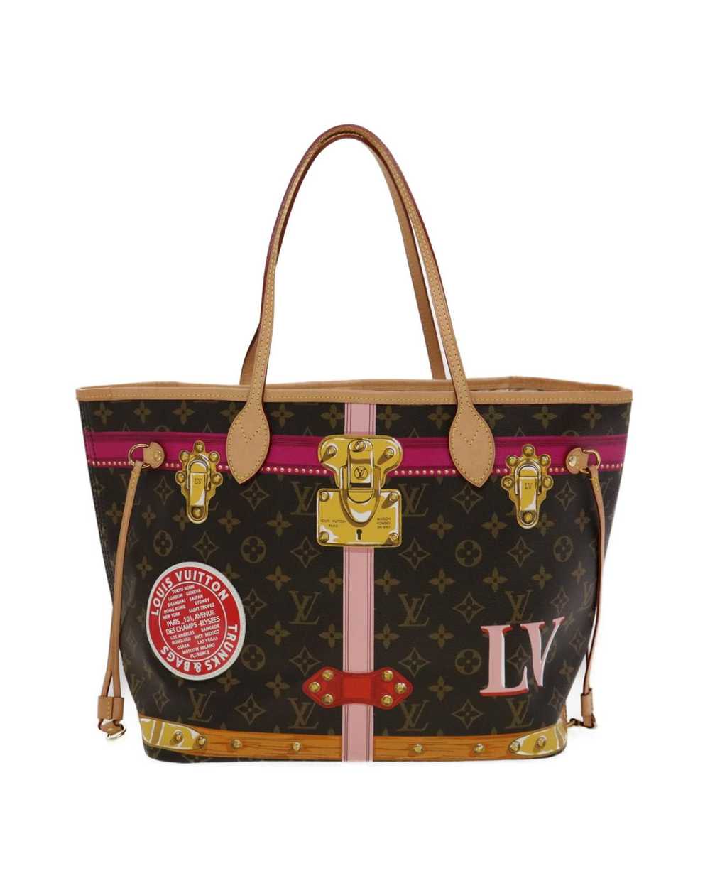 Louis Vuitton Monogram Summer Trunk Neverfull MM … - image 2