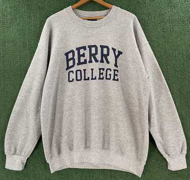 Vintage 90’s Berry College MV Sport Sweatshirt Me… - image 1