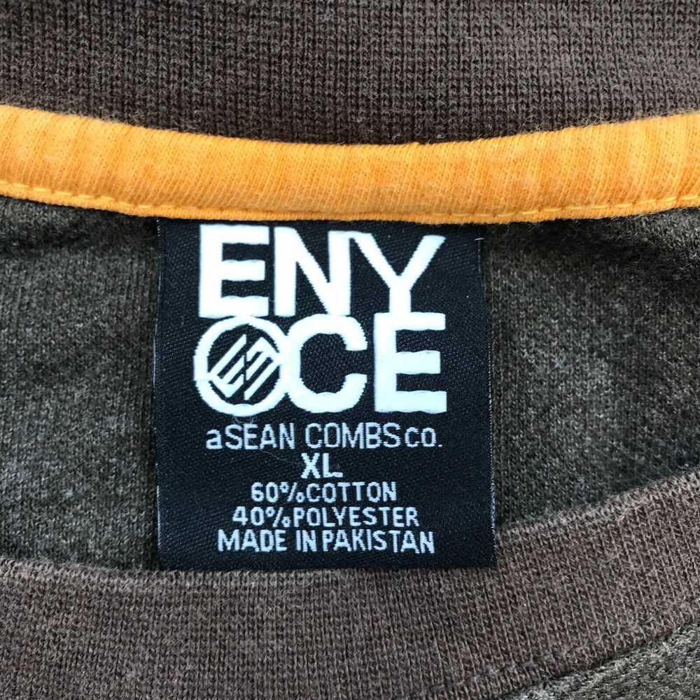 Enyce Vintage ENYCE Shirt Adult XL Brown Solid Y2… - image 2