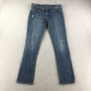 Vintage NY&C Jeans Womens 10 Low Rise Skinny Deni… - image 1