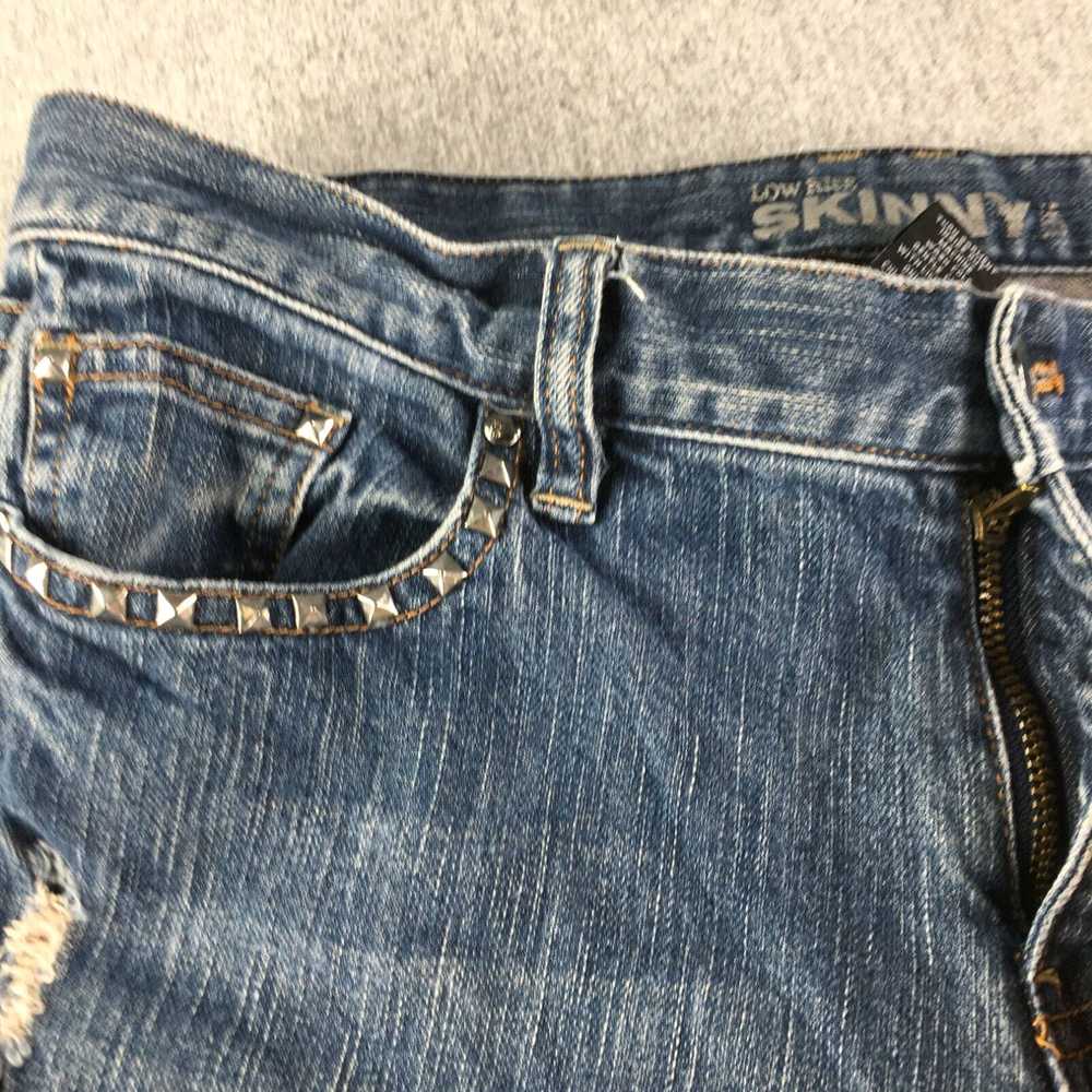 Vintage NY&C Jeans Womens 10 Low Rise Skinny Deni… - image 2