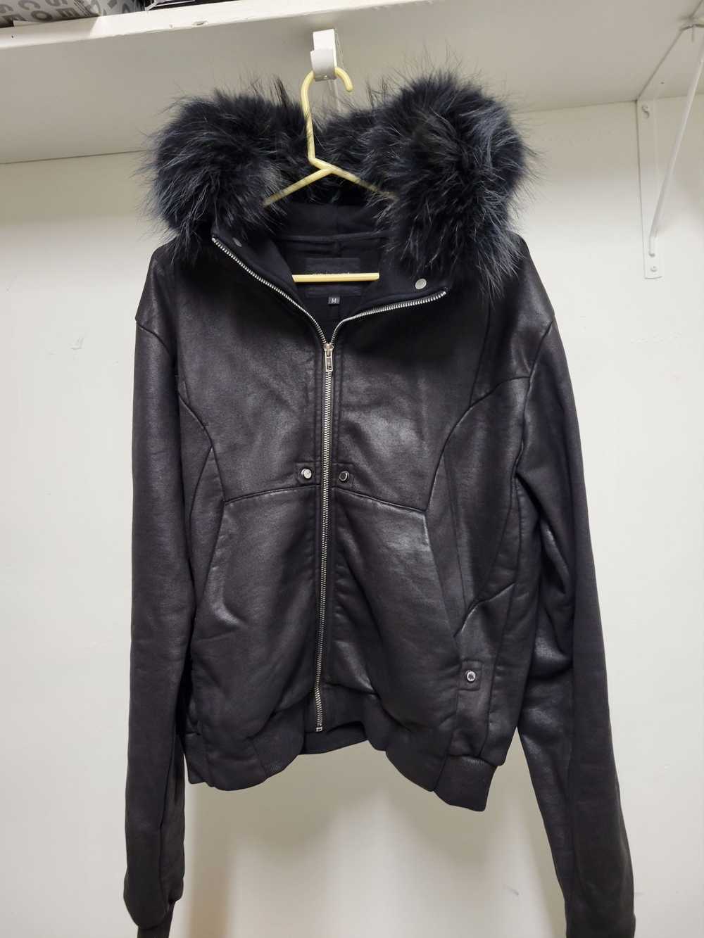 Avant Garde × Streetwear 1000YRS Waxed zipup hood… - image 1