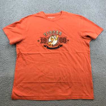 Disney Disney Shirt Adult Large Orange Tigger Gra… - image 1