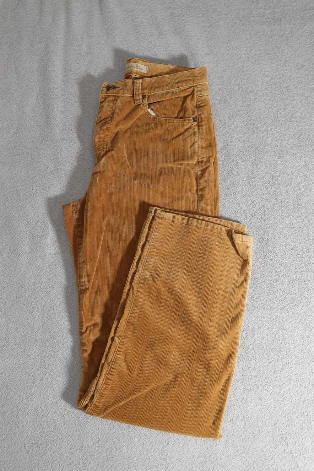 Vintage Christopher Blue Stretch Pants in Carmel … - image 3