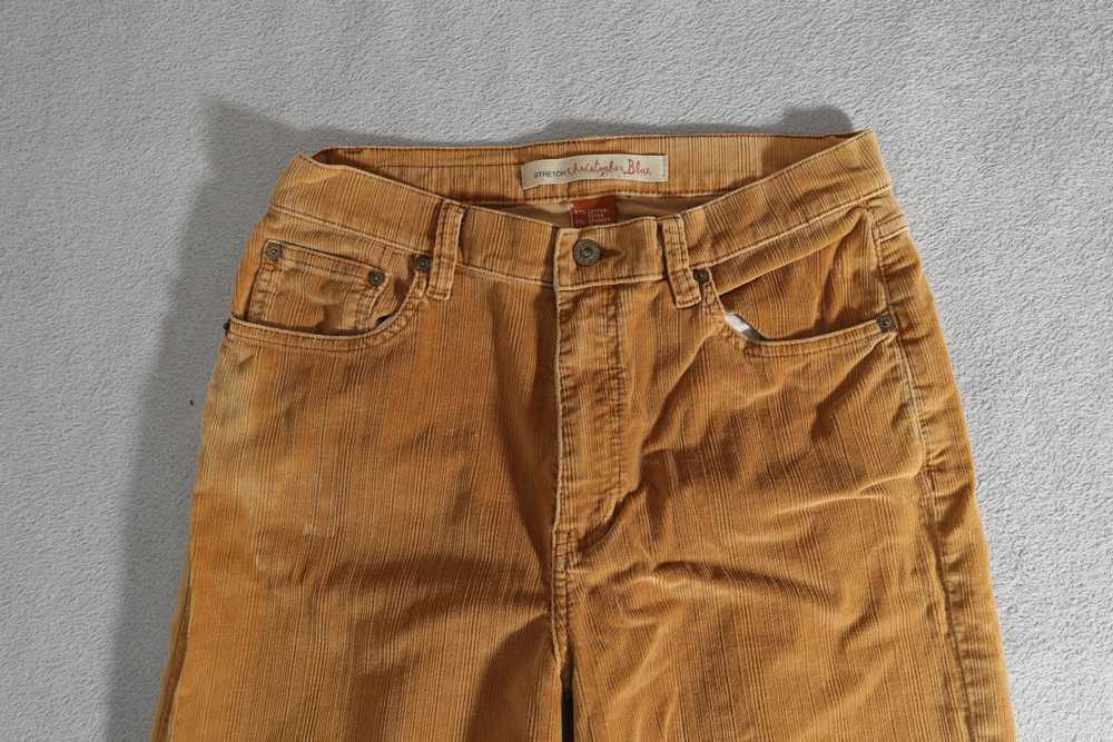 Vintage Christopher Blue Stretch Pants in Carmel … - image 5