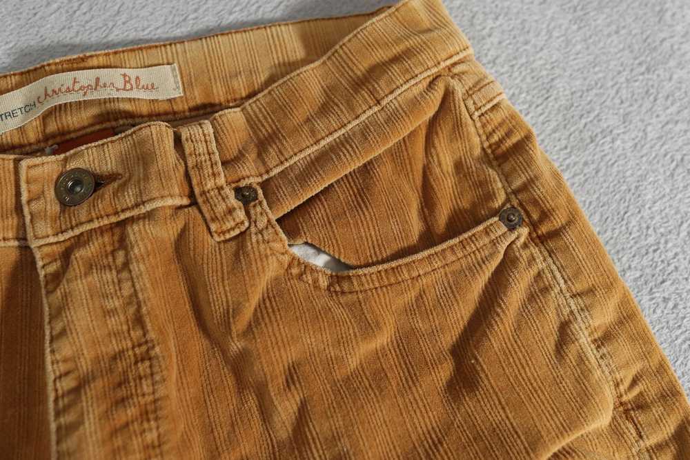 Vintage Christopher Blue Stretch Pants in Carmel … - image 8