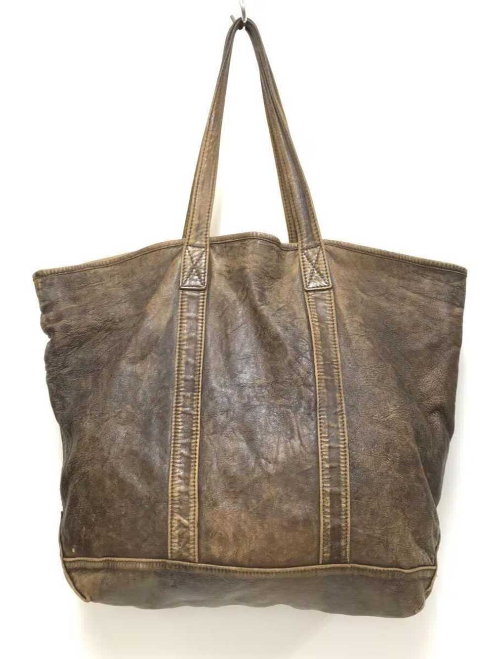 Undercover AW10 "Gira" Leather Tote Bag - image 1