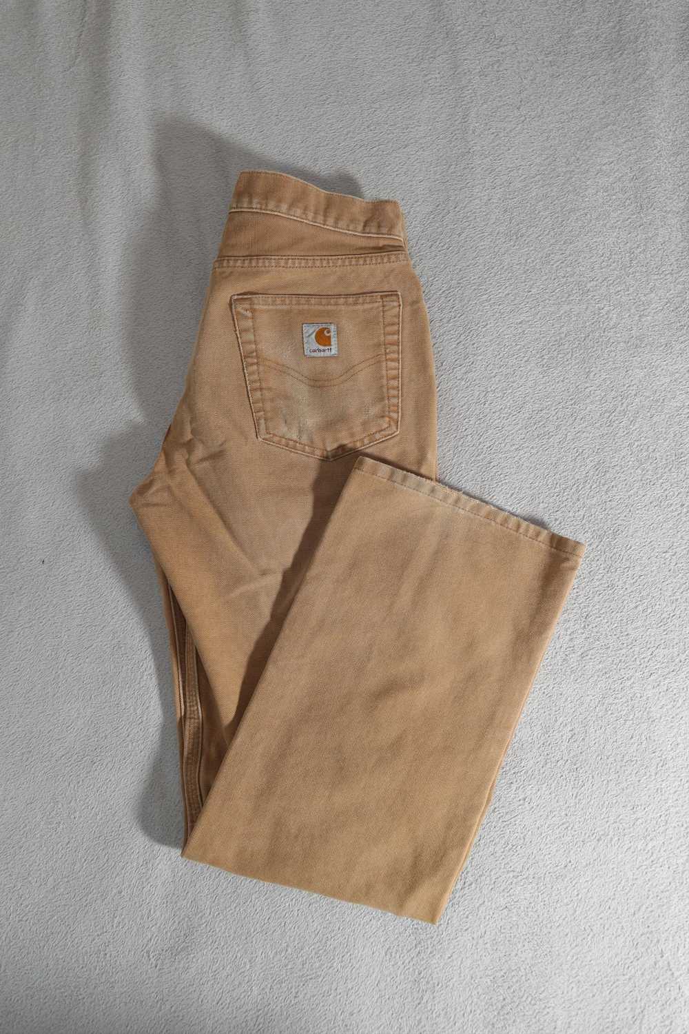 Carhartt Carhartt Twill 5 Pocket Work Pants - Rel… - image 4