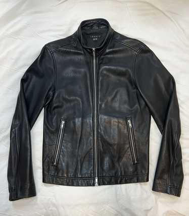 Theory Theory Black Leather Jacket