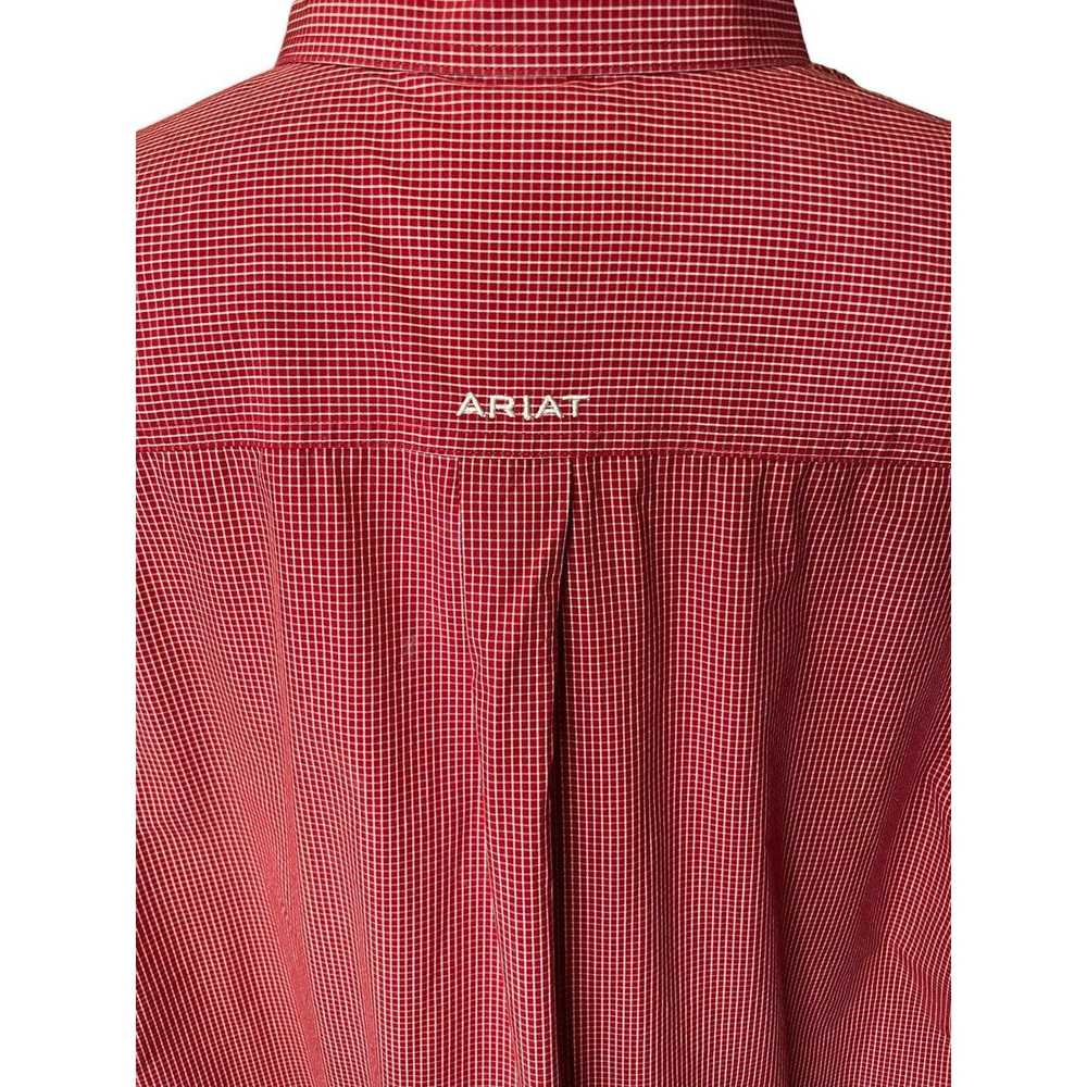 Ariat Ariat Pro Series Shirt Mens 2X Red Windowpa… - image 5