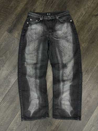 Thug Club Warrior Knight Laser Denim Baggy (3) - image 1