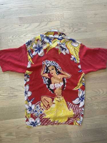 Hawaiian Shirt × Vintage Vintage Avanti Silk Hawai