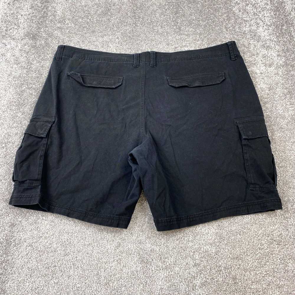 George George Cargo Shorts Men's Size 46 Black Fl… - image 3