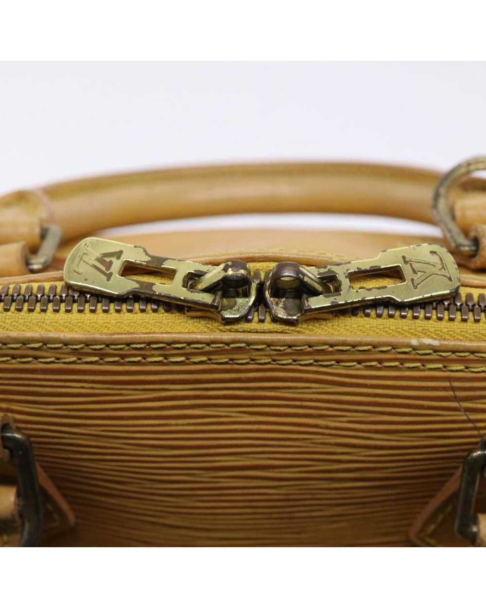 Louis Vuitton Epi Leather Hand Bag with Tassel De… - image 10