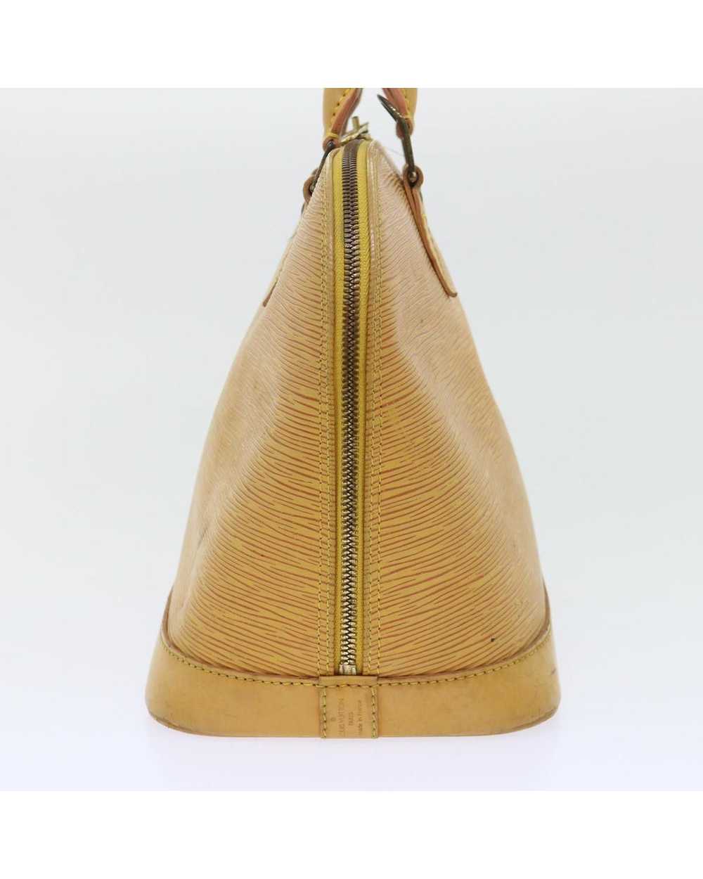 Louis Vuitton Epi Leather Hand Bag with Tassel De… - image 5