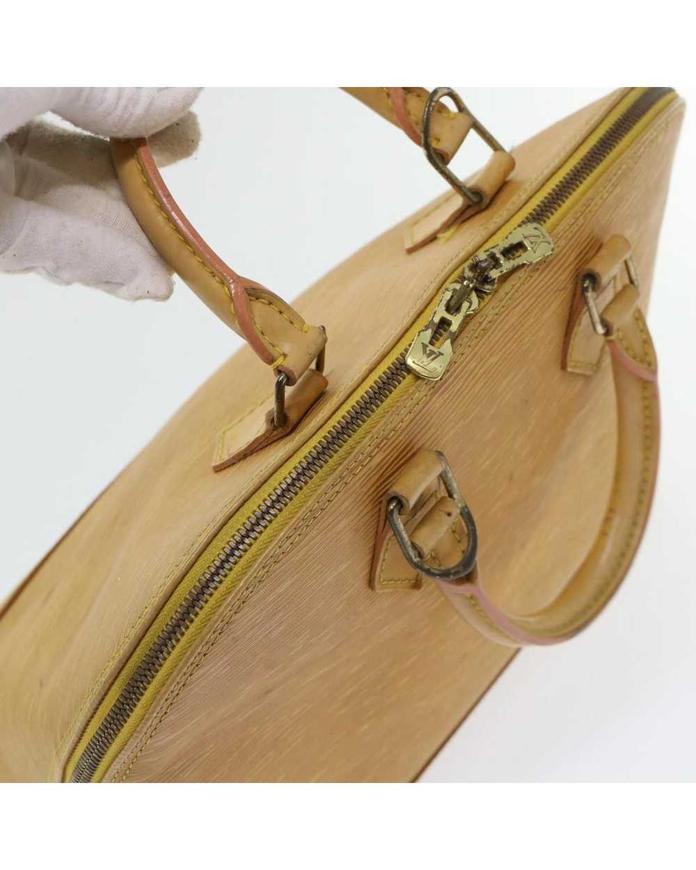 Louis Vuitton Epi Leather Hand Bag with Tassel De… - image 7