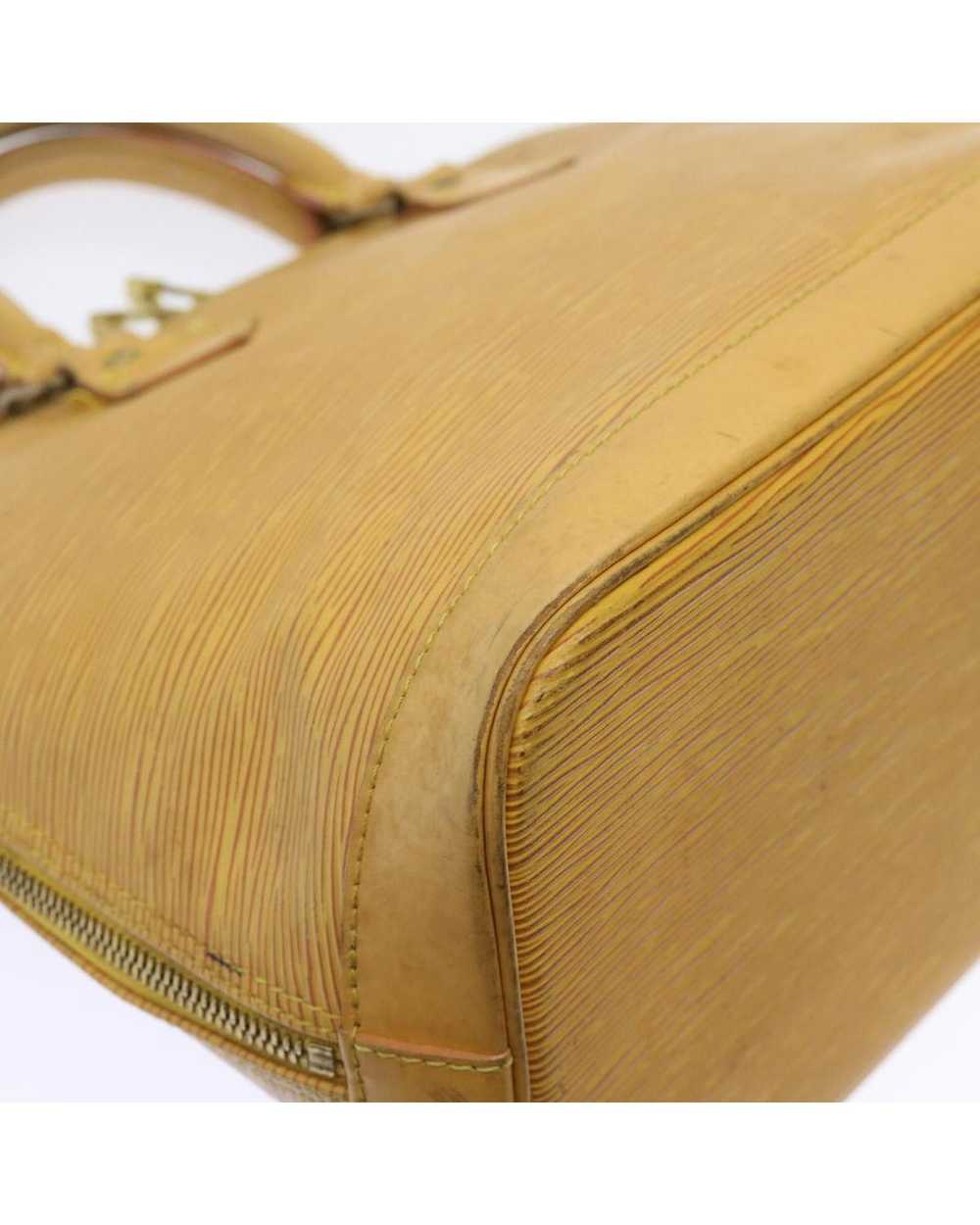 Louis Vuitton Epi Leather Hand Bag with Tassel De… - image 9