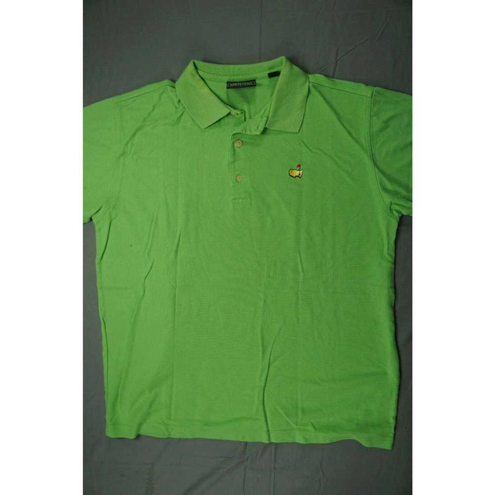 Vintage Masters Collection Lime Green Pique Polo … - image 2