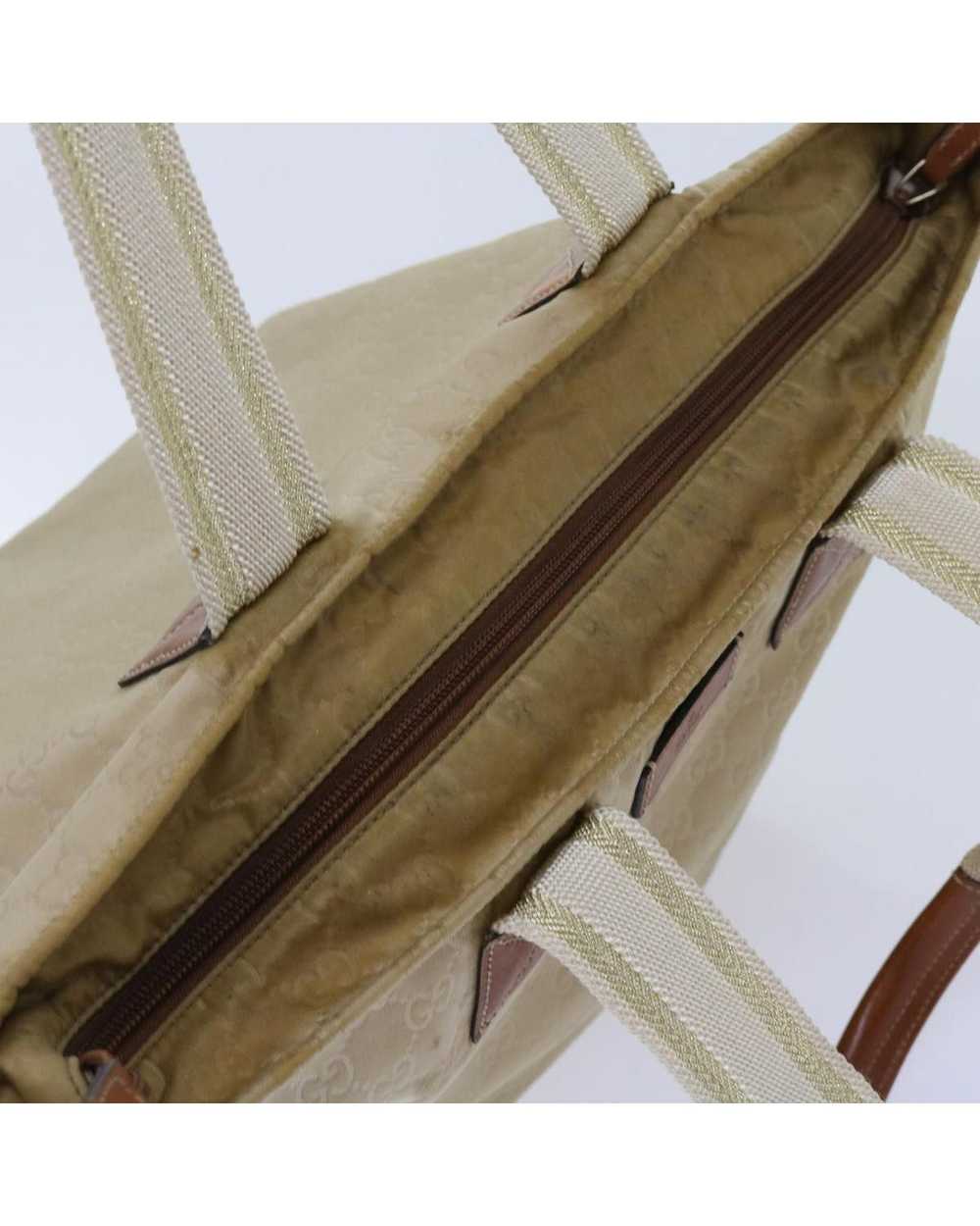 Gucci GG Canvas Tote Bag in Beige by Italian Desi… - image 7