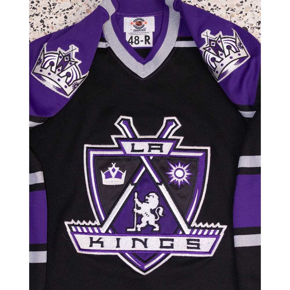 Starter LA Kings 90s STARTER authentic jersey 48 … - image 2