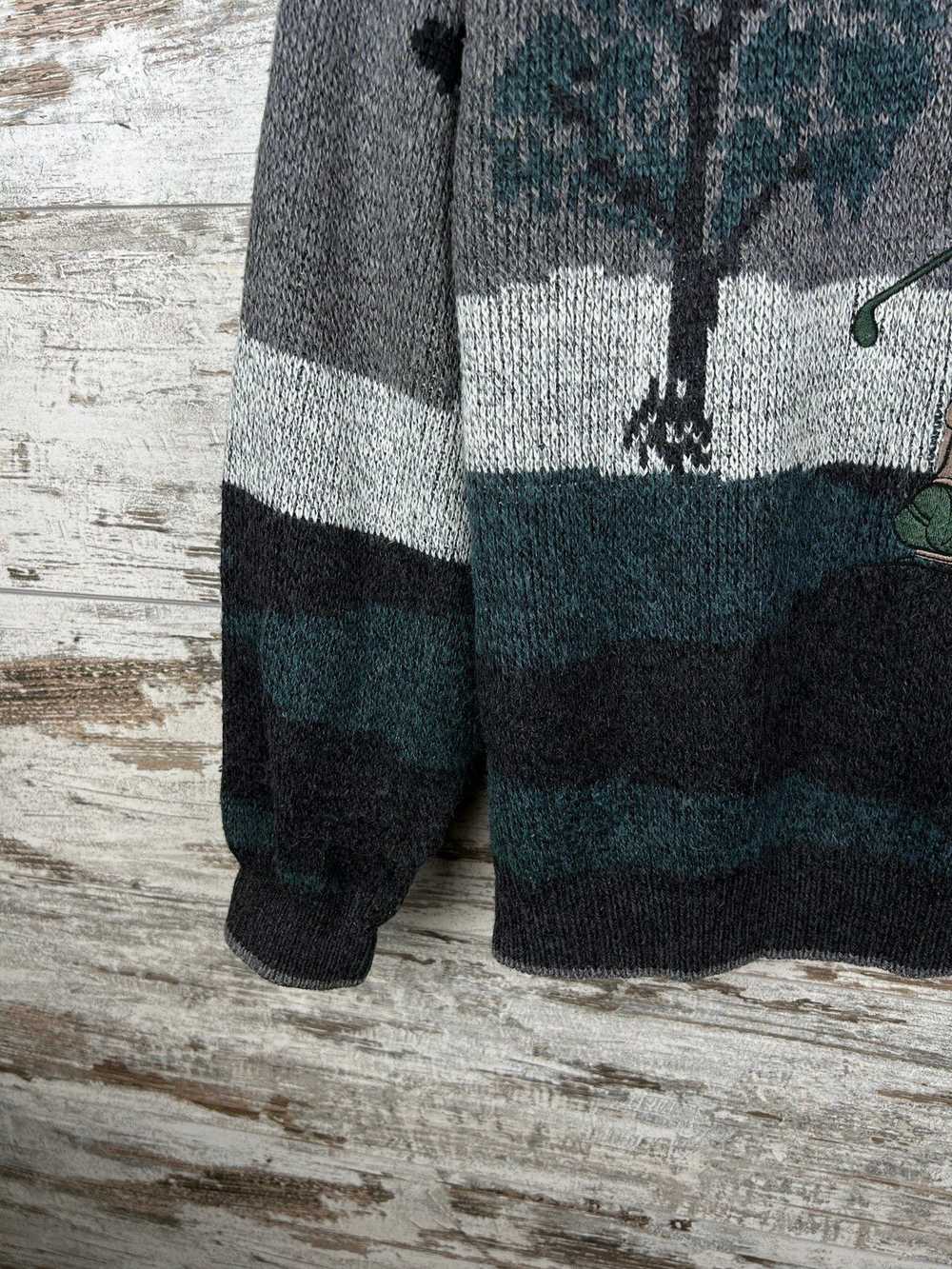 Archival Clothing × Coloured Cable Knit Sweater ×… - image 4