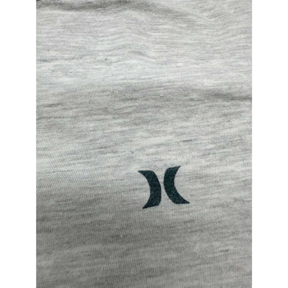 Hurley Hurley T-Shirt Men Large Gray Solid Logo…#… - image 3