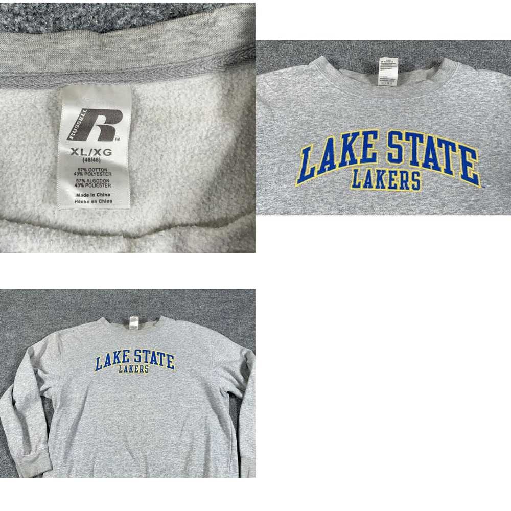 Russell Athletic Retro Lake State Lakers Print Sw… - image 4