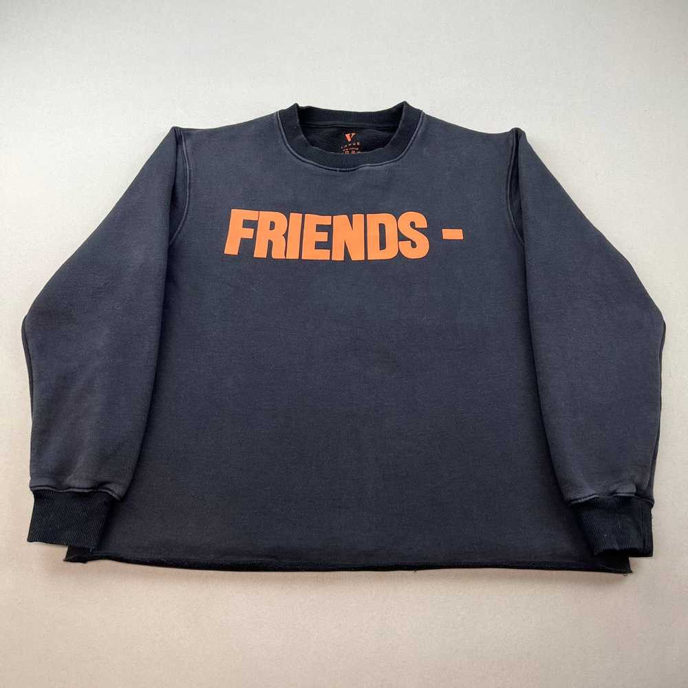 Vlone VLONE Friends Sweatshirt Black Orange 2017 … - image 2