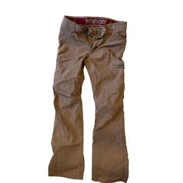 Wrangler Wrangler Tan Nylon Cargo Pants Mens 33x30 - image 1