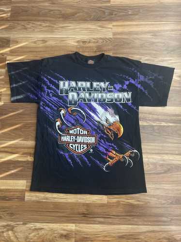 Harley Davidson × Vintage 1996 Purple Screaming Ea