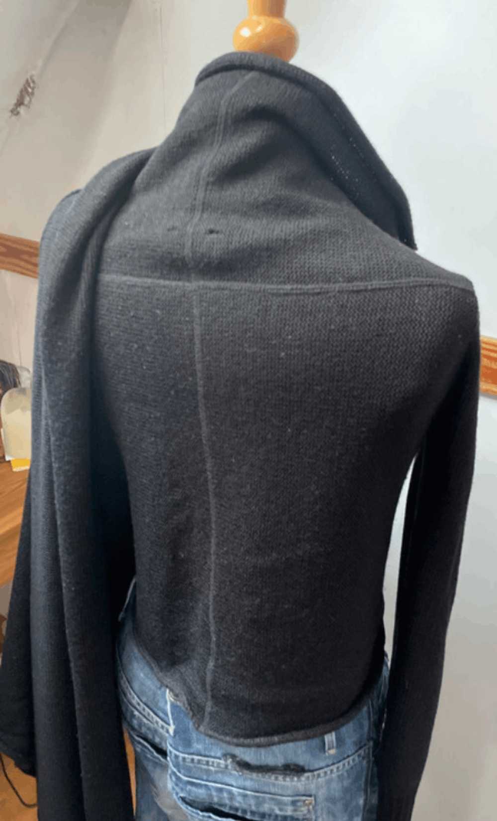 Patrick Mohr Patrick Mohr Drap knit Jacket wool m… - image 4