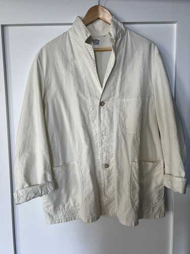Orslow Japanese brand white worker jacket