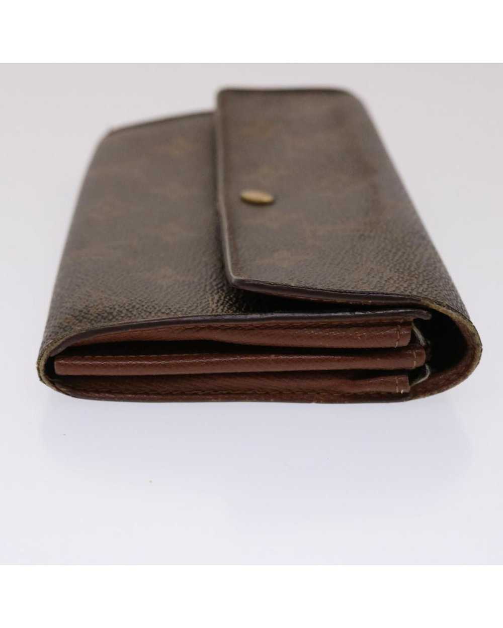 Louis Vuitton Monogram Long Wallet with Clasp But… - image 3