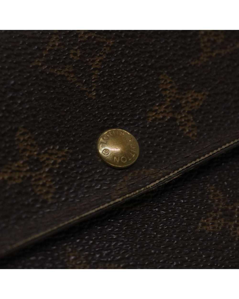 Louis Vuitton Monogram Long Wallet with Clasp But… - image 8