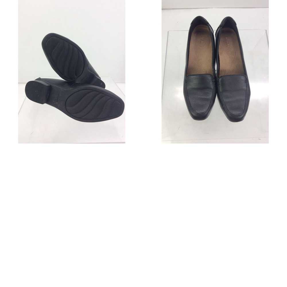 Clarks Clarks Artisan Black Leather Slip-On Loafe… - image 4
