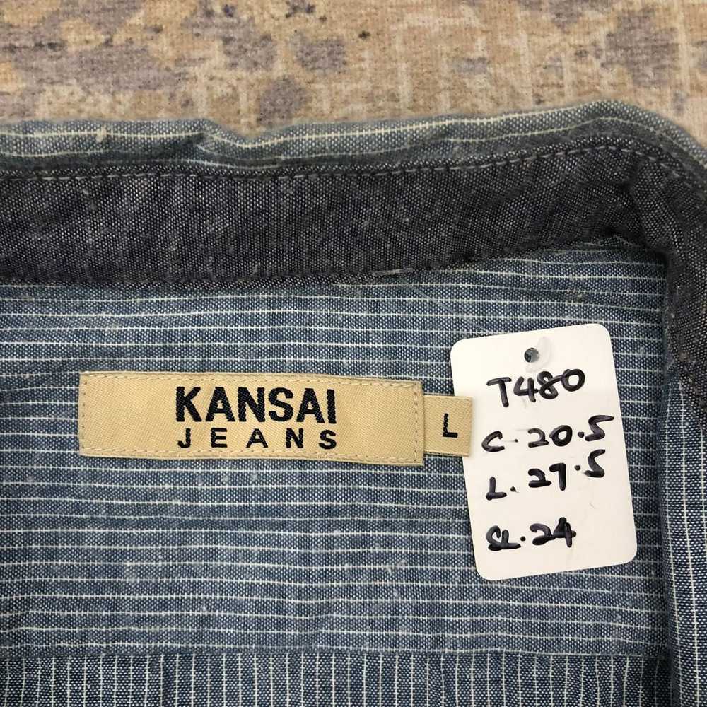 Kansai Yamamoto T480 KANSAI JEANS HICKORY STRIPE … - image 11