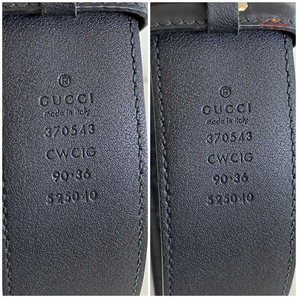 Gucci Gucci Guccissima Leather Gold Interlocking … - image 6