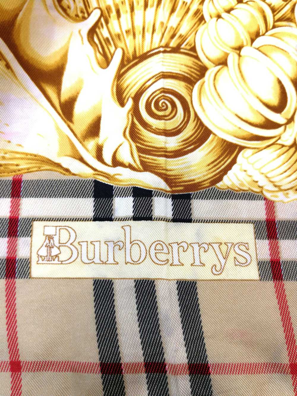 Burberry × Sik Silk × Vintage Vintage Burberrys S… - image 4