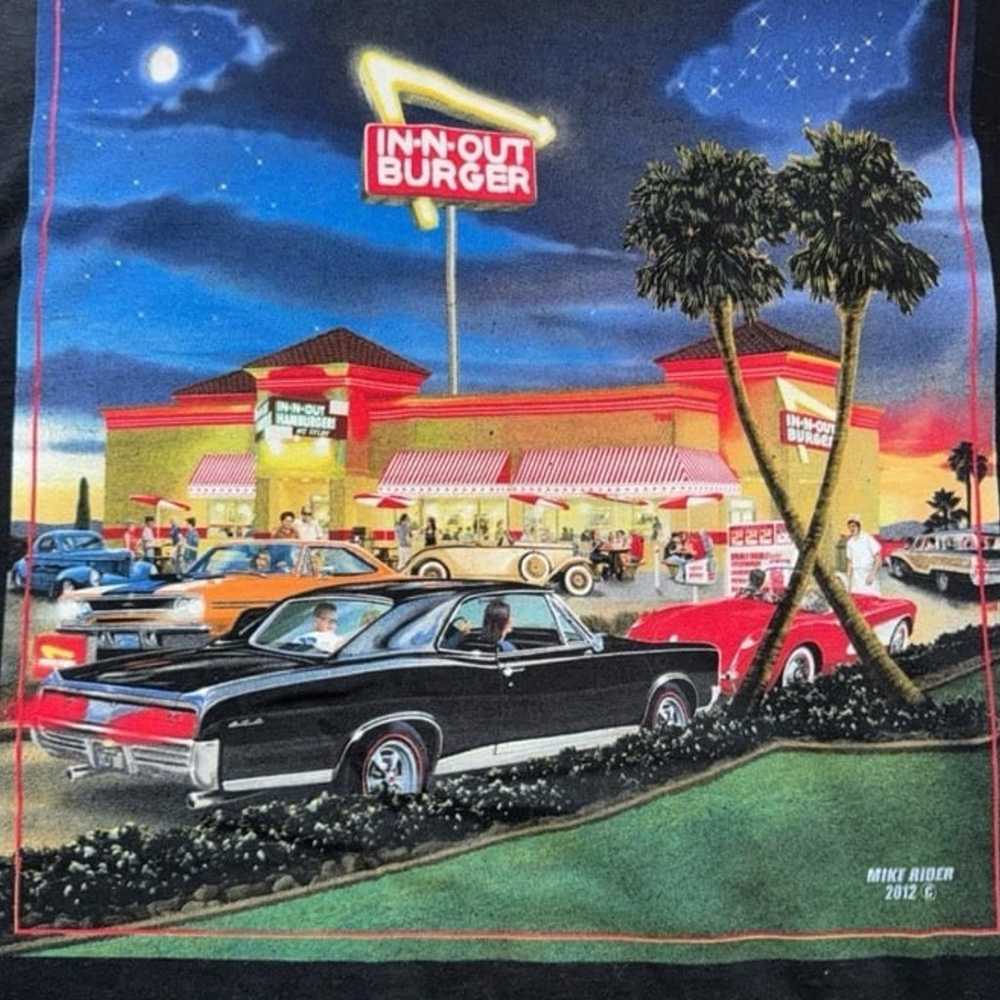 In and out burger shirt - image 1